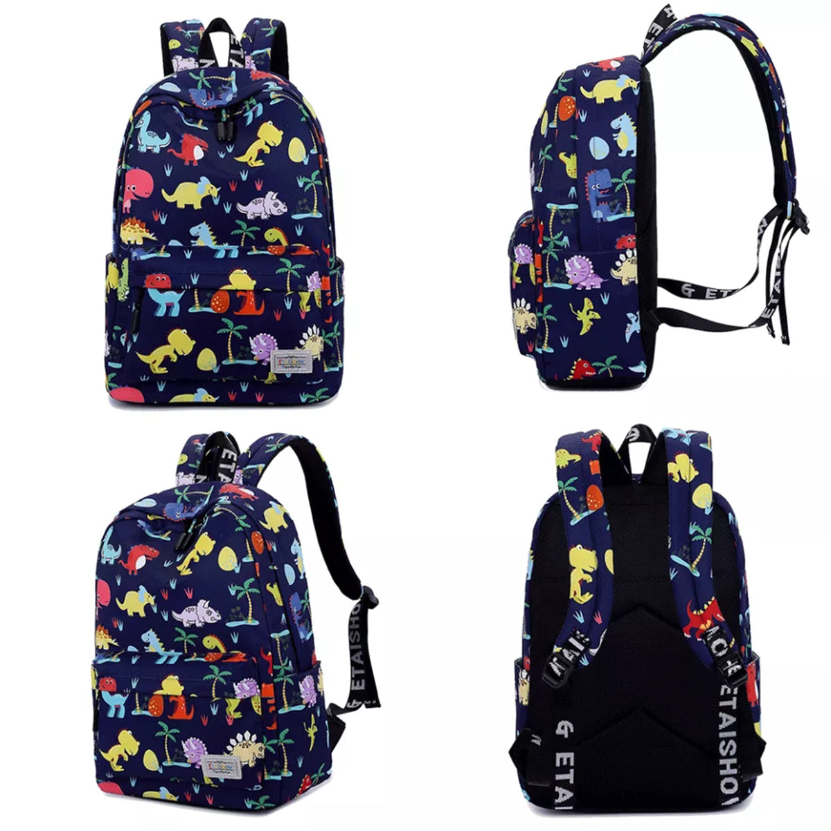 Stylish Unisex Backpack with Laptop Compartment – Dinosaur Design | Spacious School, Travel, College & Office Bag for Students, Teens and Adults (Copy) (Copy)