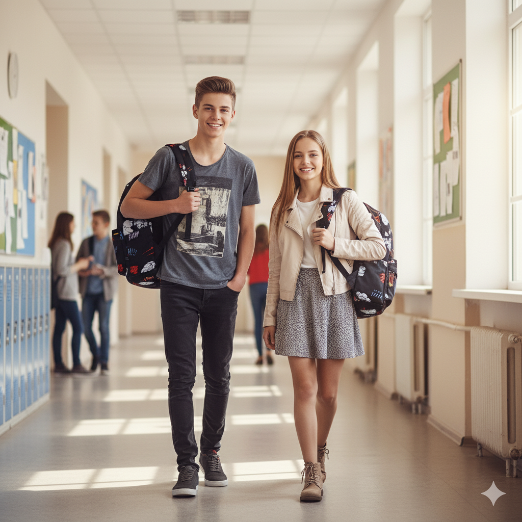 Stylish Unisex Backpack with Laptop Compartment – Comic Print Design | Spacious School, Travel, College & Office Bag for Students, Teens and Adults (Copy)