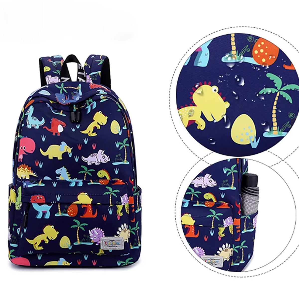 Stylish Unisex Backpack with Laptop Compartment – Dinosaur Design | Spacious School, Travel, College & Office Bag for Students, Teens and Adults (Copy) (Copy)