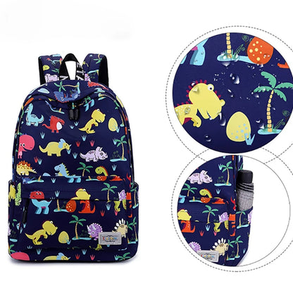 Stylish Unisex Backpack with Laptop Compartment – Dinosaur Design | Spacious School, Travel, College & Office Bag for Students, Teens and Adults (Copy) (Copy)