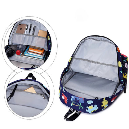 Stylish Unisex Backpack with Laptop Compartment – Dinosaur Design | Spacious School, Travel, College & Office Bag for Students, Teens and Adults (Copy) (Copy)